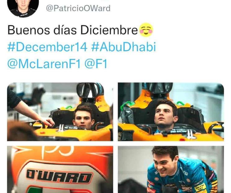 Ansioso OWard de su test en Abu Dhabi