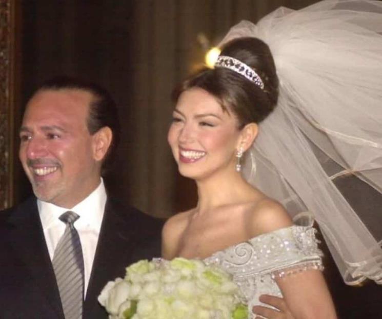 Thalía y Tommy Mottola cumplen 21 años de casados