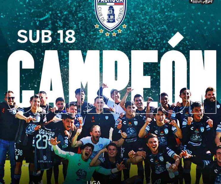 Se corona Pachuca en Sub-18
