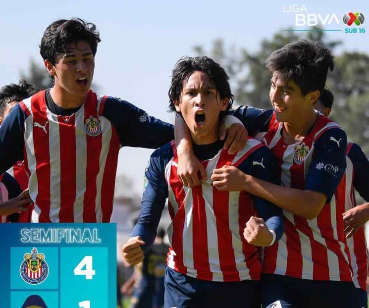 Será Chivas vs Pachuca la Final de la Sub-16