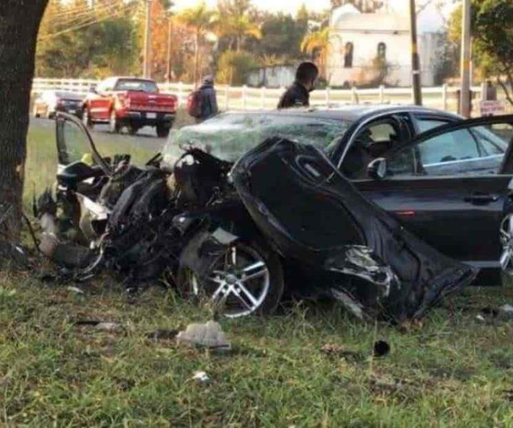 Choque deja un muerto y 3 lesionados Santiago NL