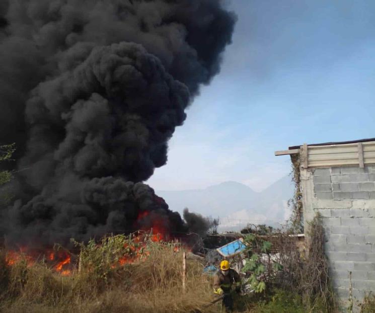 Arden tejabanes en Escobedo