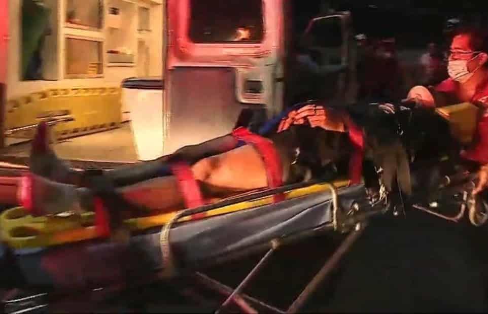 Choque deja dos lesionados en salida del túnel de Loma Larga