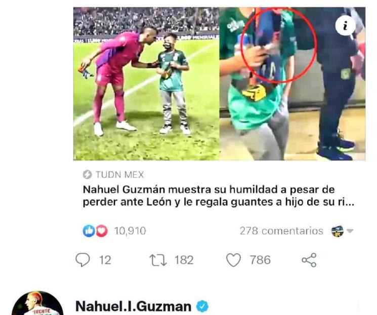 El Nahuel bueno no vende: Patón Guzmán El Nahuel bueno no vende: Patón Guzmán