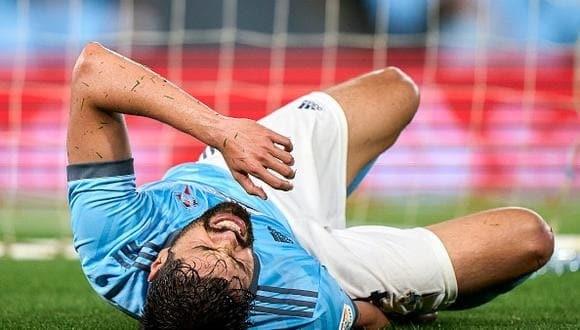 Se lesiona Araujo y cae el Celta