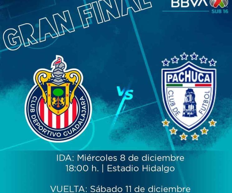 Confirman horarios de Gran Final Sub-16