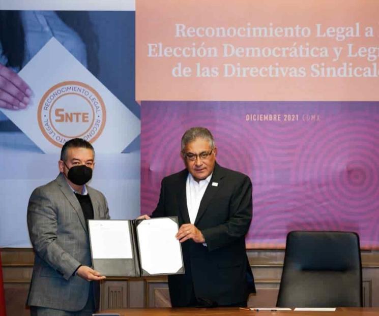 Entregan Toma de Nota emitida por Conciliación y Arbitraje