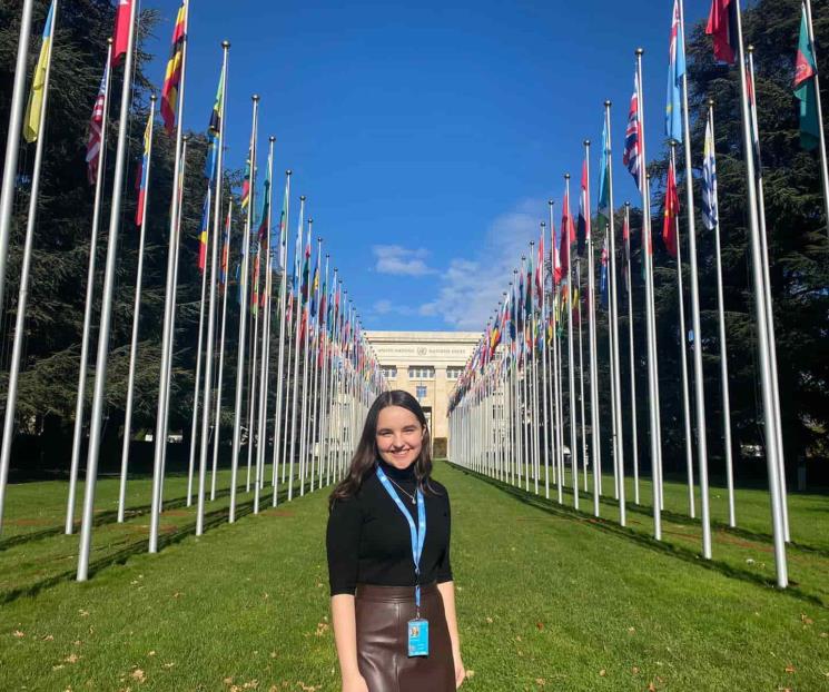 Hace pasantía alumna UDEM en Alto Comisionado de la ONU