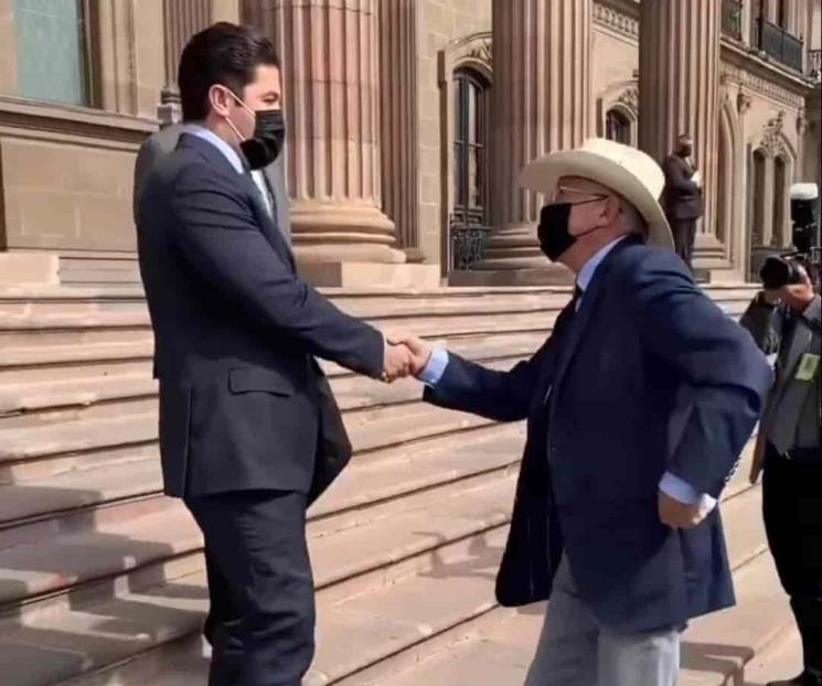 Sostiene Samuel reunión con Embajador de EUA.