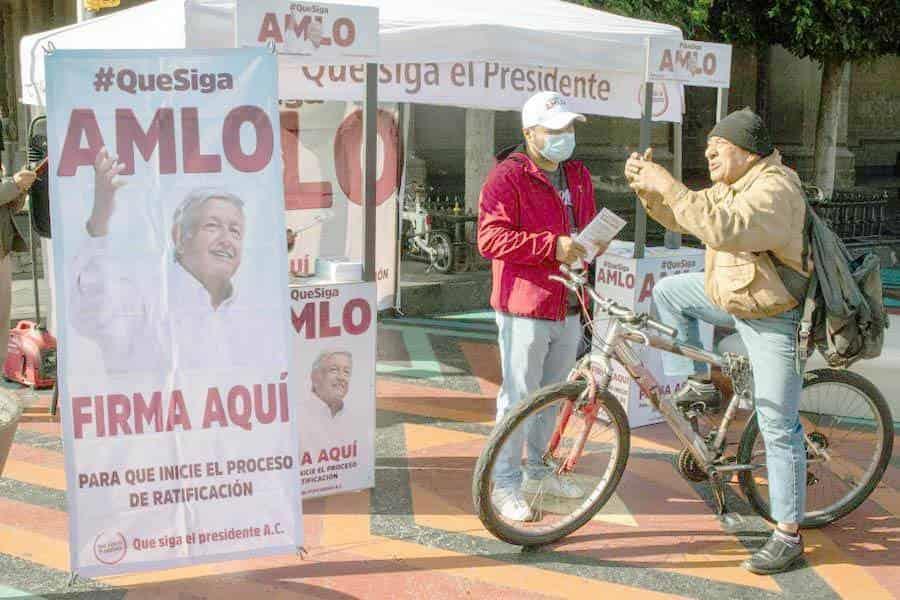 Ordena INE a AMLO no promover revocación de mandato