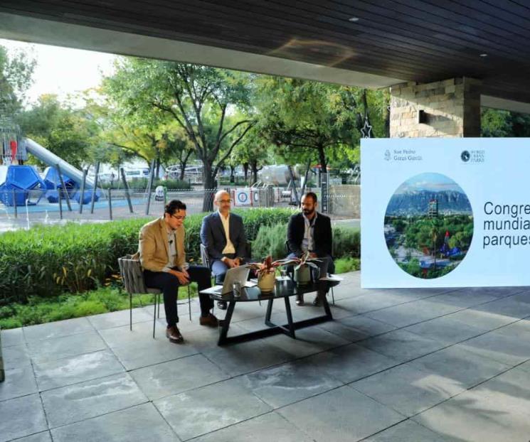 Presume Miguel mejora a parques públicos