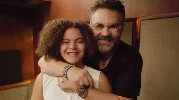 Mijares un orgulloso papá