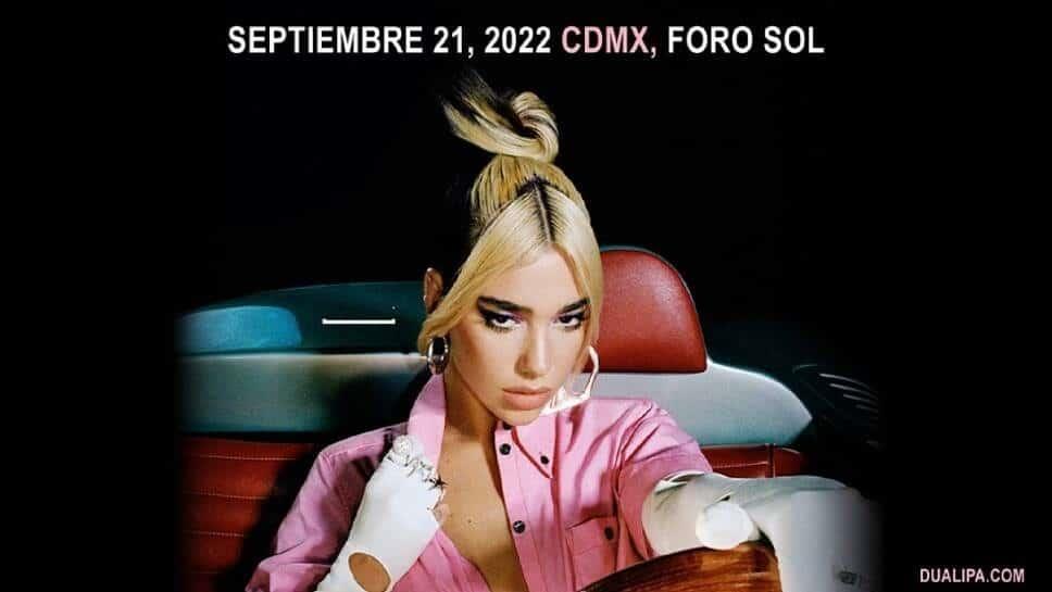Dua Lipa anuncia conciertos en México
