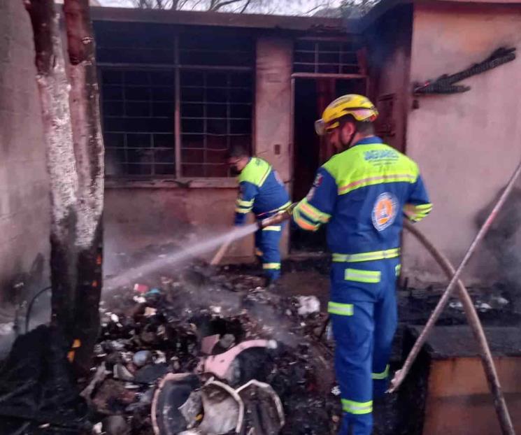 Alarma incendio en Santa Catarina