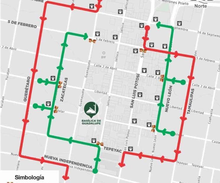 Habrá cierres viales alrededor de la Basílica de Guadalupe