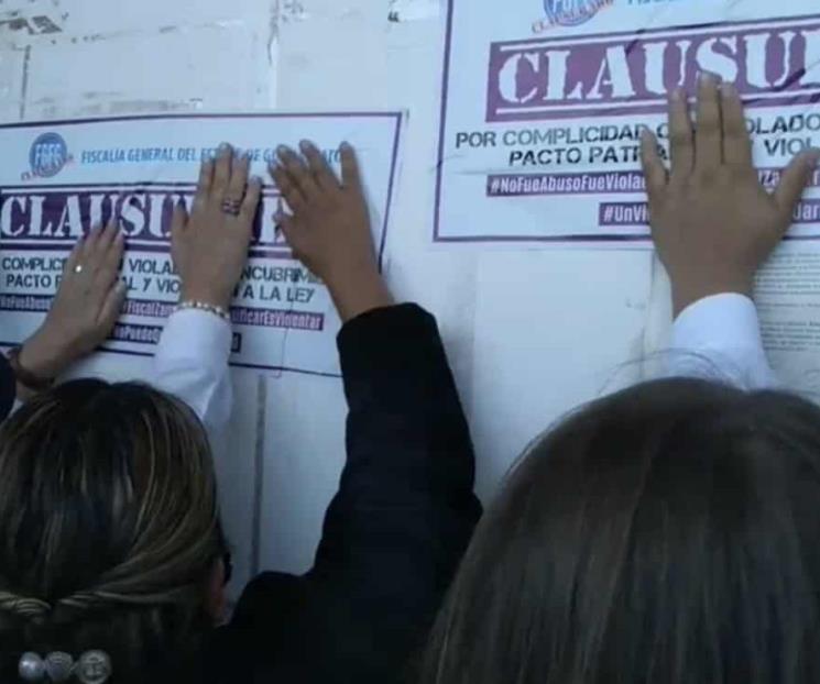 Clausuran simbólicamente Fiscalía de Guanajuato