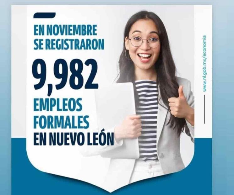 Se mantiene NL como líder nacional en generación de empleo Se mantiene NL como líder nacional en generación de empleo
