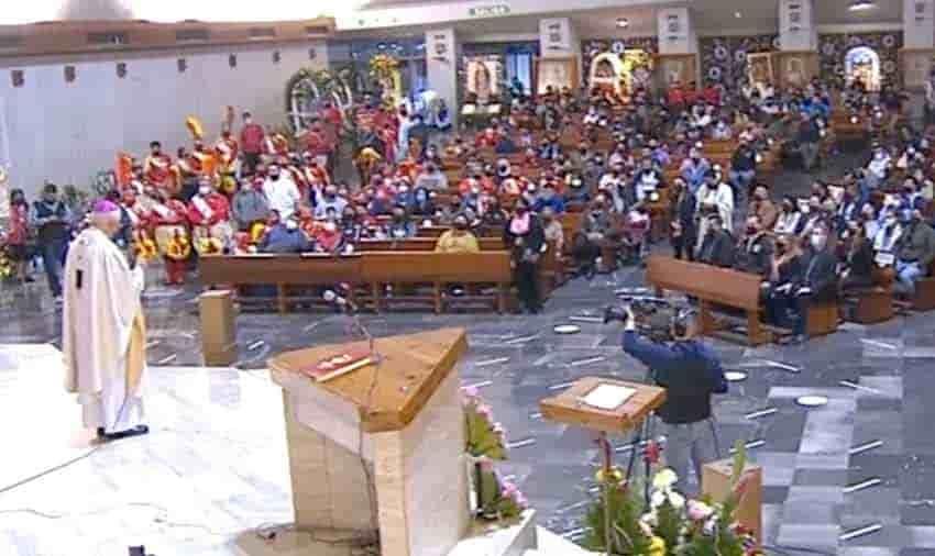 Vuelven fieles a festejar a Virgen de Guadalupe