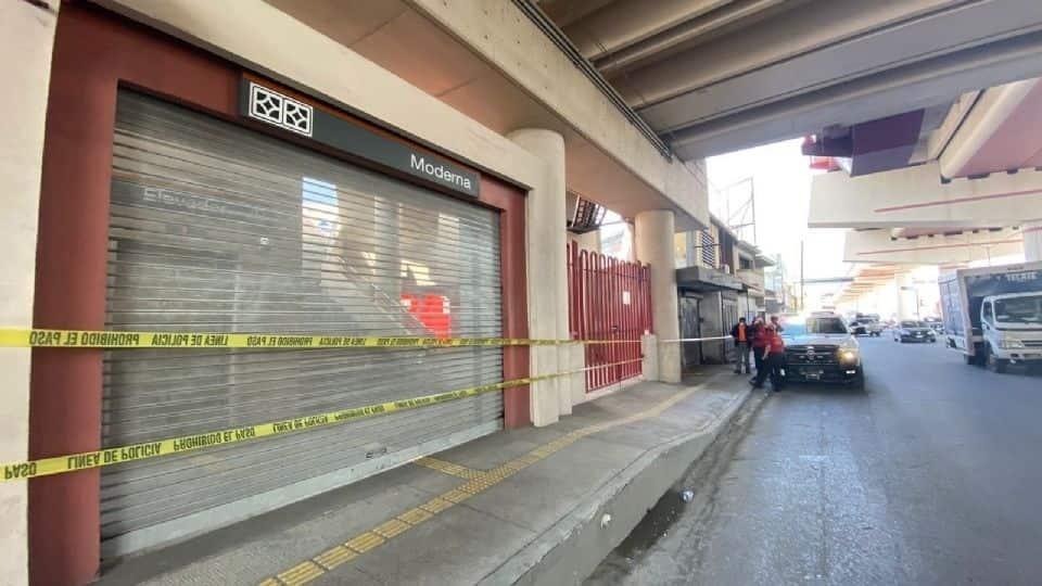 Cierran estación del Metro por fuga de gas