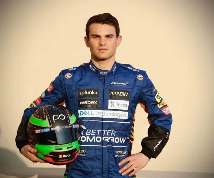 Listo OWard para test con McLaren F1