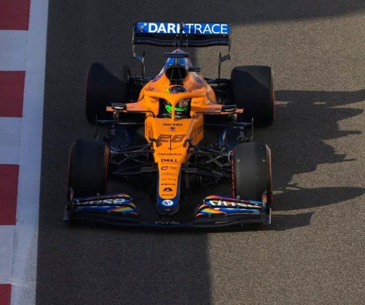 Prueba OWard el McLaren de Fórmula 1