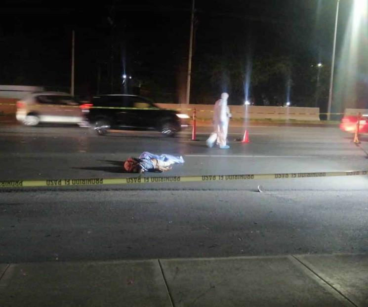 Muere indigente atropellado