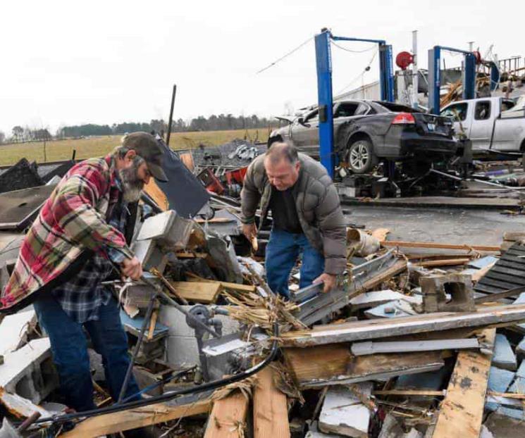 Promete Biden ayuda tras devastación por tornados