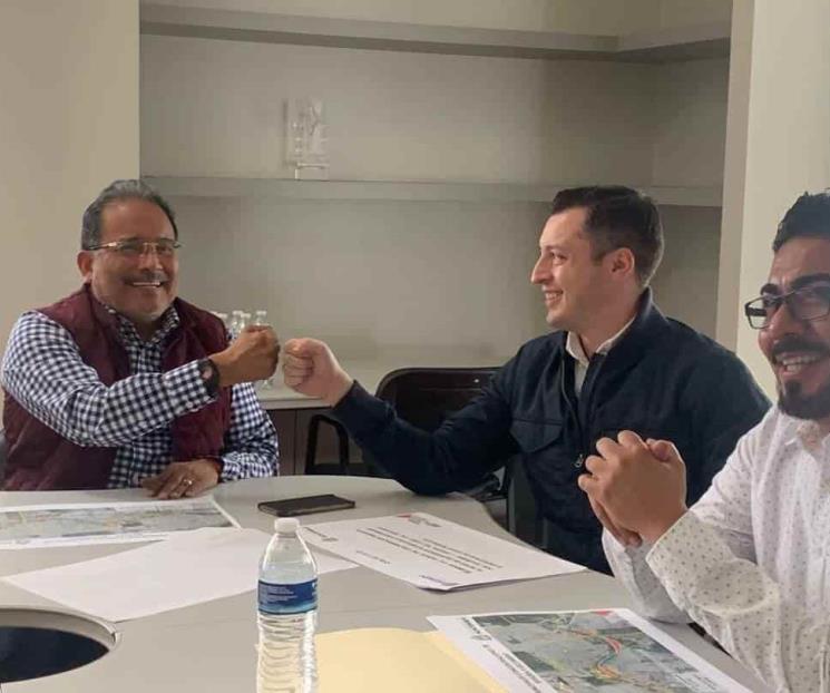 Se reúnen Mijes y Colosio con gente de la CONAGUA