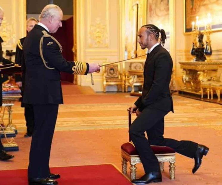 Nombran a Hamilton como Caballero del Imperio Británico