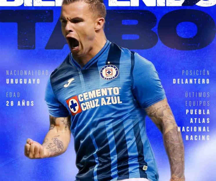 Confirma Cruz Azul llegada de Tabó