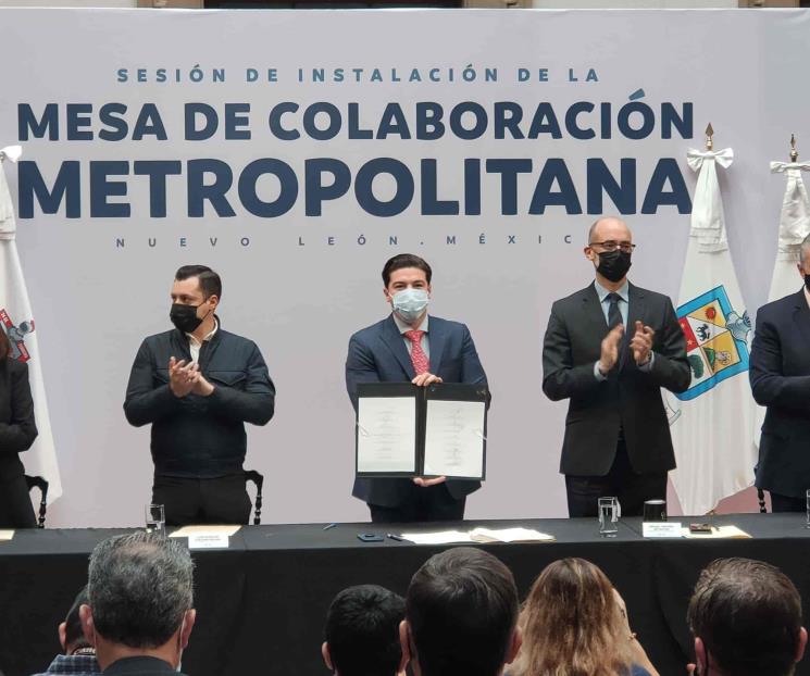 Instalan la Mesa de Colaboración Metropolitana
