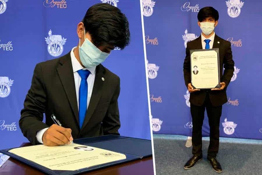 No hablaba español; ahora es un joven tzeltal egresado Tec