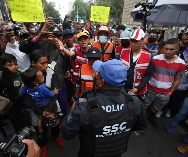 Piden migrantes que AMLO tenga un poco de humanidad