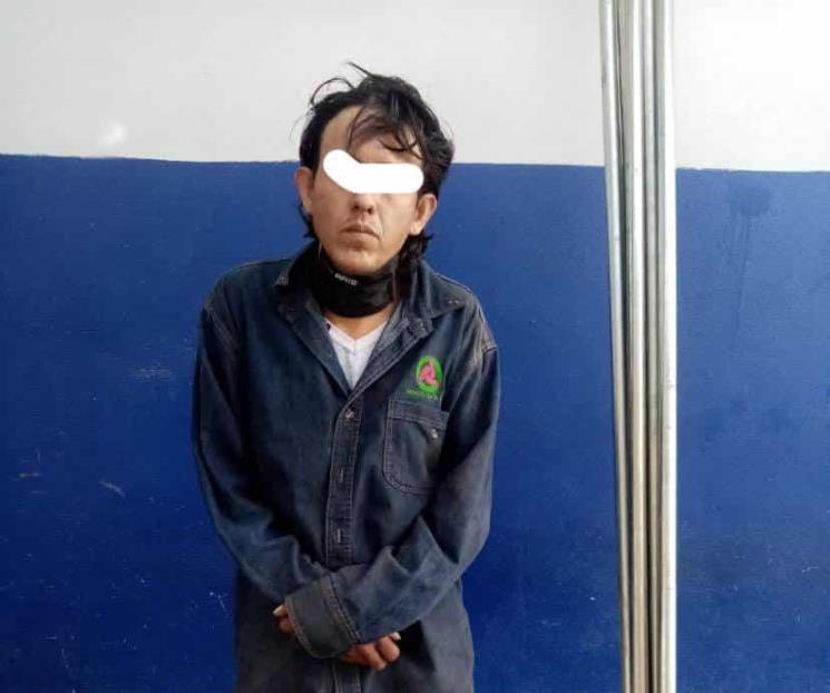 Roba tubos y lo detienen