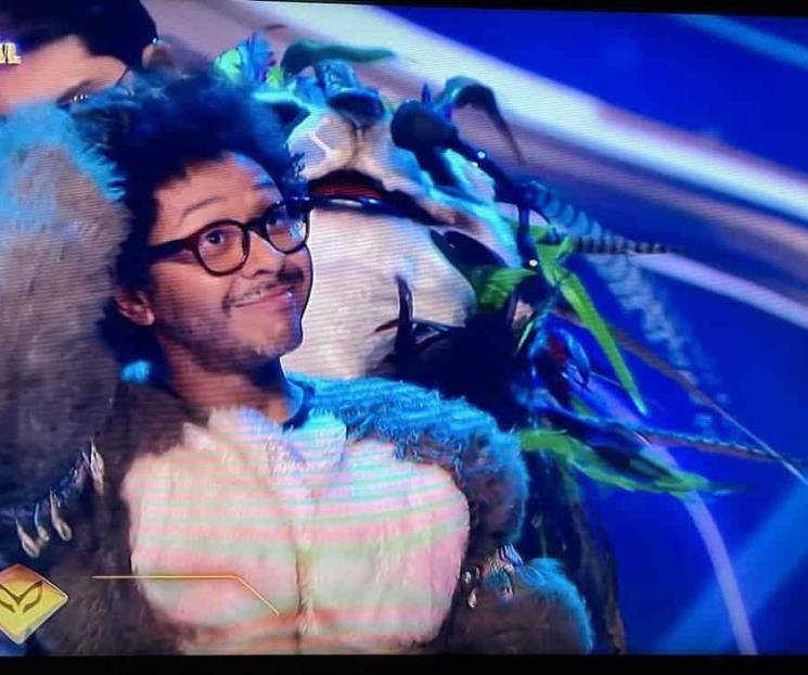 Kalimba, como Apache, gana en Quién es la Máscara Kalimba, como Apache, gana en Quién es la Máscara