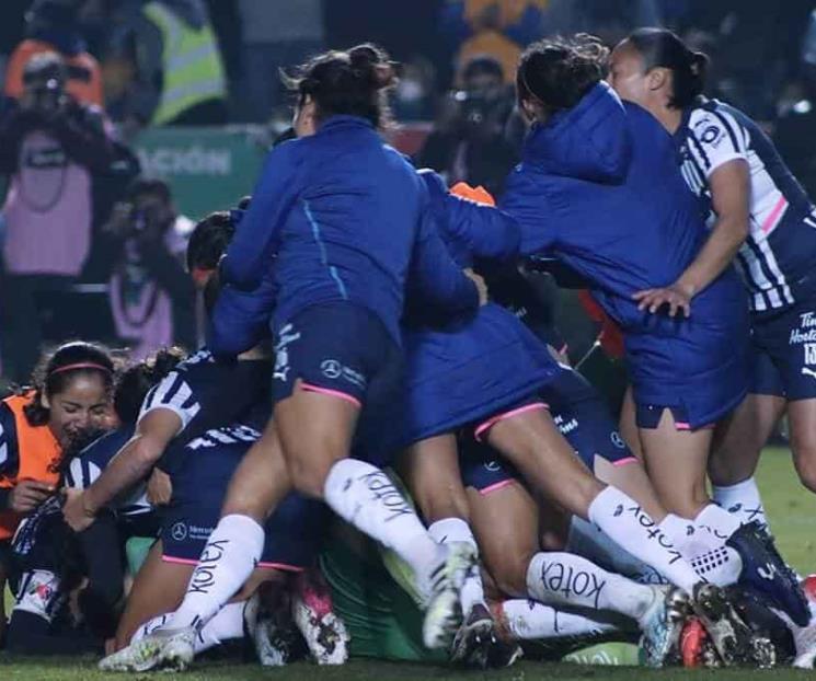 ¡Rayadas campeonas!