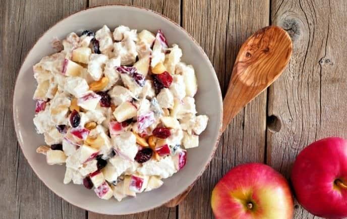 Esta es la receta original de ensalada de manzana