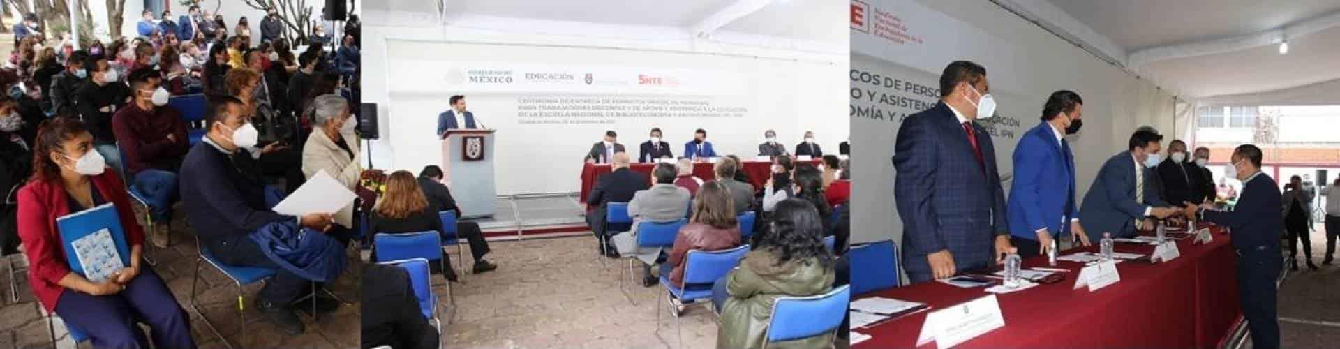 Otorga certeza laboral a 137 docentes y trabajadores de ENBA