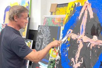 Exponen el arte de Stallone en Alemania