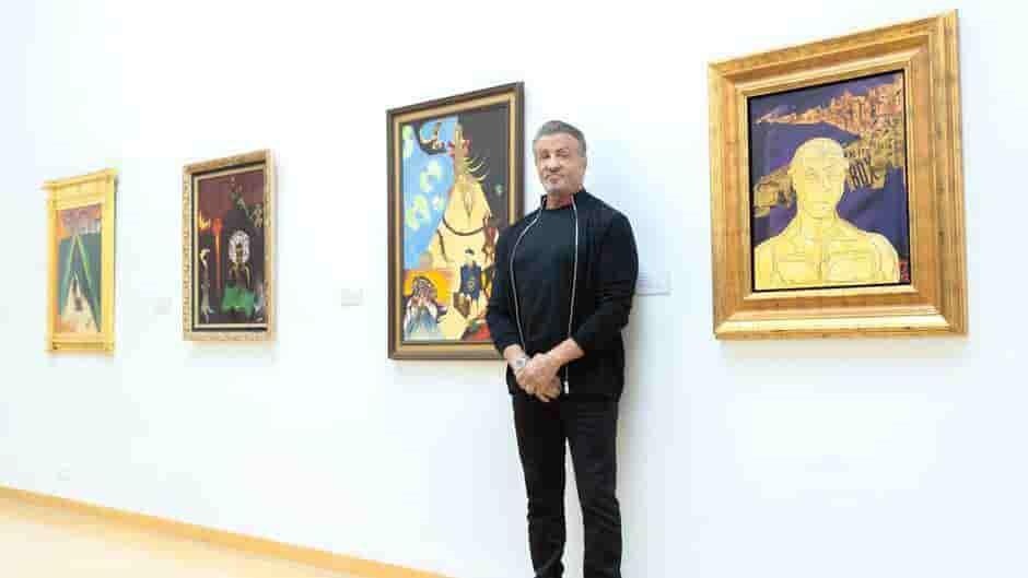 Exponen el arte de Stallone en Alemania