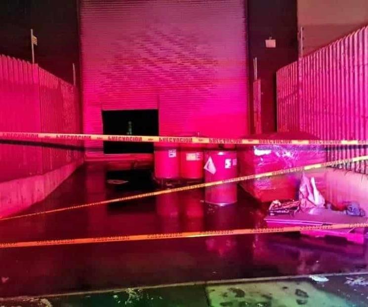 Se registra incendio en bodega de Parque Industrial Kalos