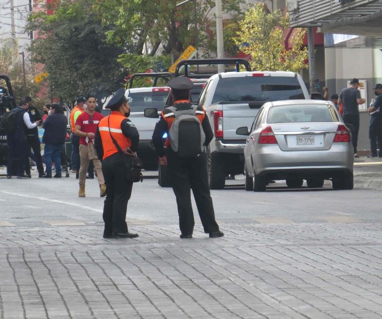 Asesinan a hombre en calles del Centro de Monterrey