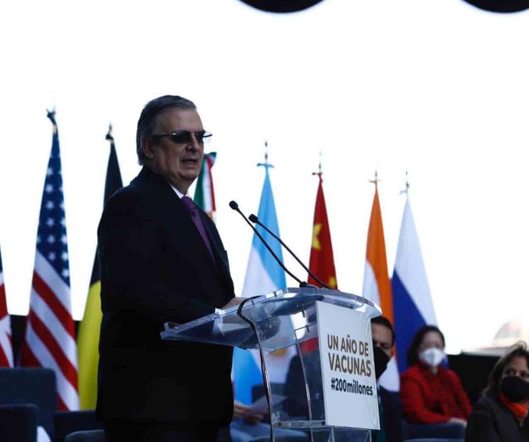 Garantiza SRE abasto de vacunas para 2022