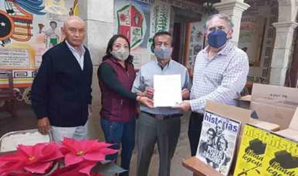 Digitalizan acervo documental de comunidad de Los Reyes