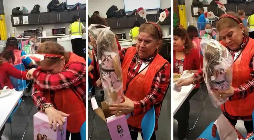 Señora enternece las redes