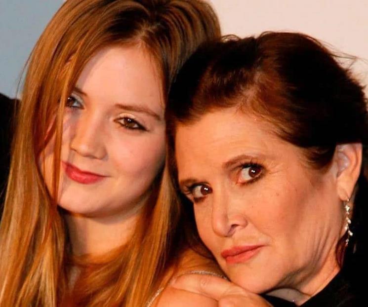 Hija de Carrie Fisher rinde tributo a su madre