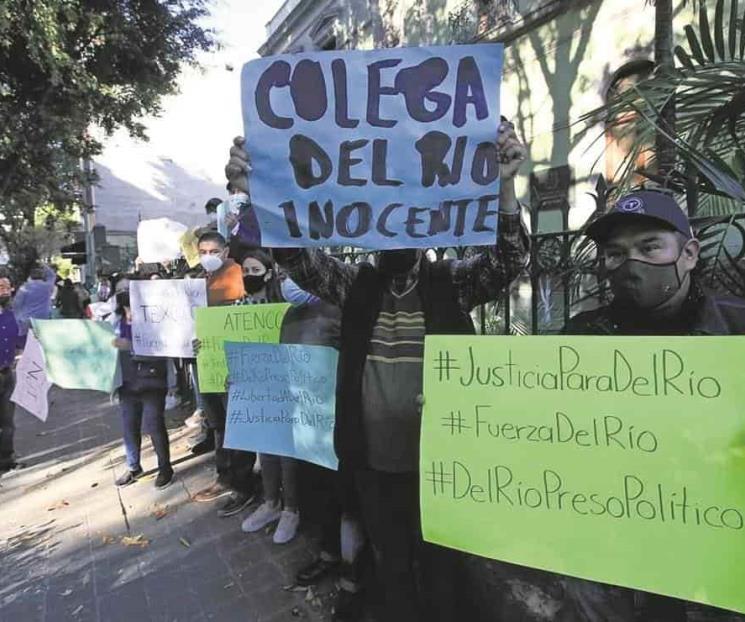 Marchan por libertad de Del Río Vírgen