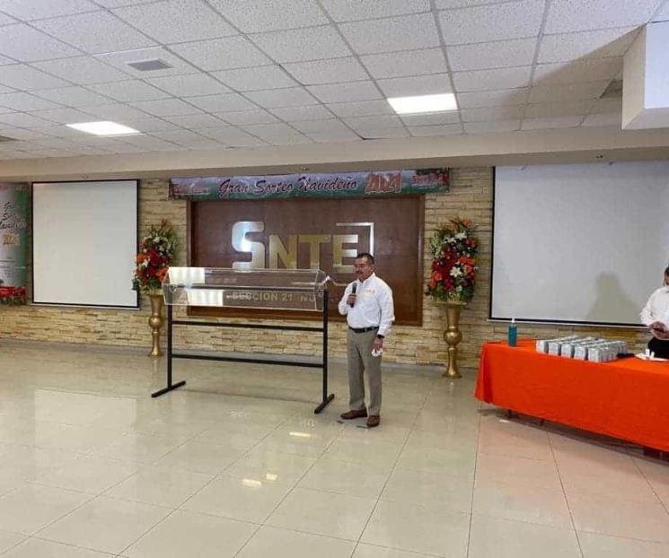 Tiene Sección 21 histórico sorteo navideño