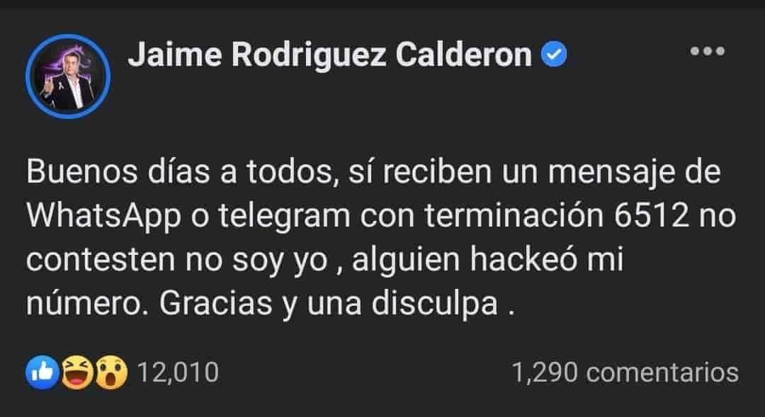Hackean celular de El Bronco