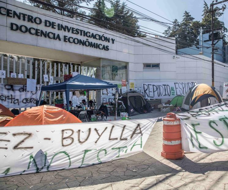 No caeremos en provocación alguna: comunidad del CIDE